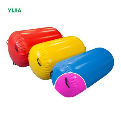 China Gym Factory Produce Inflatable Air Roll Barrel And Air Track Roller Gym for sale