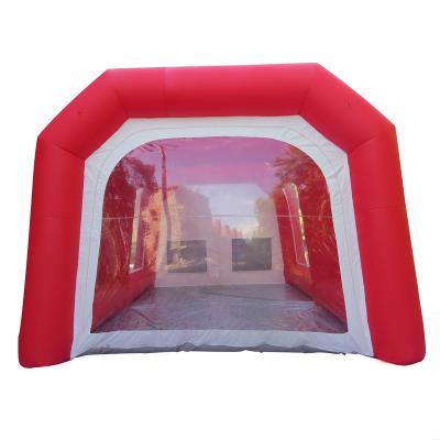 China 2021 New Car Paint Styling Good Quality Portable Inflatable 7x4x3m Automotive Spray Booth For Sale for sale