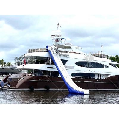 China Popular Commerical PVC Huge Inflatable Water Slide For Yacht/Ferry Ship For Sale for sale