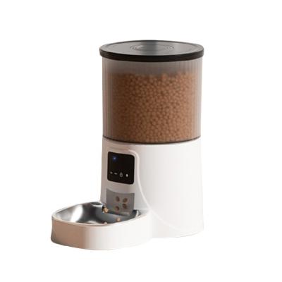 China High quality automatic pet smart feeder automatic dry timing dry food dispenser for cats and dogs for sale