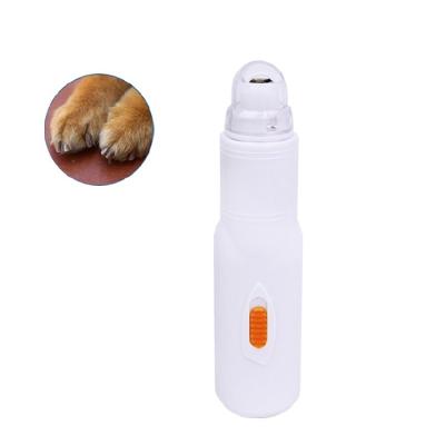 China New Stocked Hot Rechargeable Electric Painless Nail Clipper Pet Cat and Dog Nail Sharpener Low Noise for sale