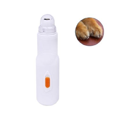 China High Quality Cheap Professional Pet Nail Clipprer Stocked Rechargeable Electric Pet Nail Folder Trimmer for sale