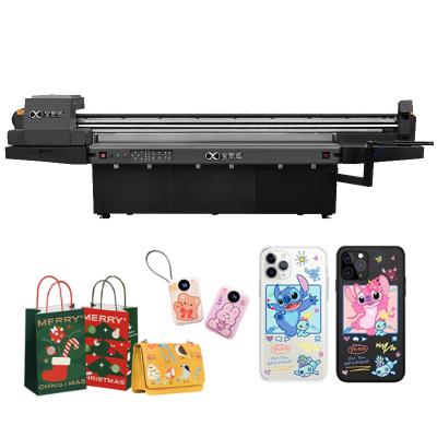 China Hotels 2513 Large Inkjet Printing Machine Digital UV Flatbed Printer Mobile Phone Glass Bottle Box Acrylic Case Printer for sale