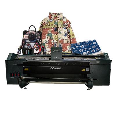 China Hotels 1.6m/1.8m/1.9m 2.2/2.5/3.2m large format sublimation printing machine eco textile solvent inkjet printers for sale