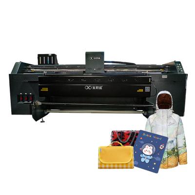 China Hotels 3.2m 1.8m Canvas Large Format Cheap Eco Solvent Printer With i3200 6 Feet Printing Machine for sale