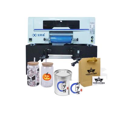 China UV Sticker Dtf Printer Machine UV Transfer Hotels A3 3360 Inkjet Pet Film Sheet Sticker Printing for sale