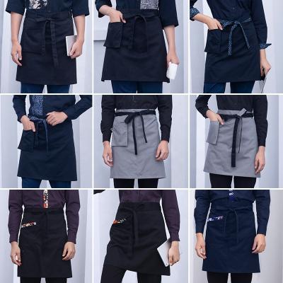 China Fashion Aistan fashion restaurant waiter work clothes with apron polyester cotton personality fashion apron skirt men and women for sale