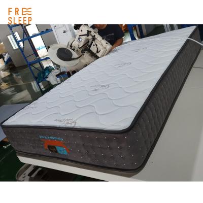 China Hypoallergenic Home Zero Pressure Mattress Super King Size Pocket Spring Funiture Mattress for sale