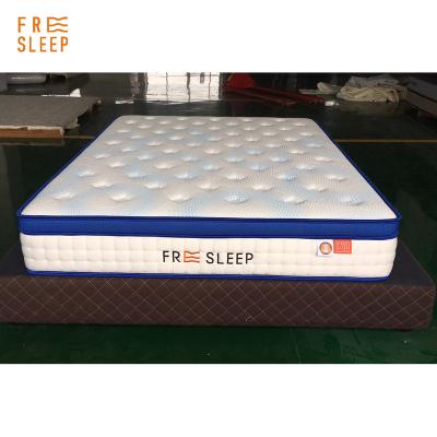 China Hypoallergenic Home Pocket Spring Natural Queen Size Furniture Latex Foam Mattress for sale