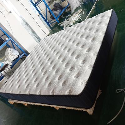 China Hypoallergenic Cheap Price Side All Pocket Available Hard Spring Mattress Bed Size Firm Foam Feeling for sale