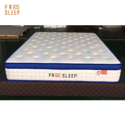 China Competitive Price Europa Hypoallergenic Luxury Pocket Spring Natural Latex Mattress for sale