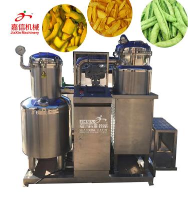 China Non-oil Non-Fried Fruit and Vegetable Chips Vacuum Frying Crispy Equipment for sale