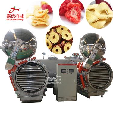 China Good Quality Non-oil Crunchy Chips Vacuum Fruit And Vegetable Puffing Machine for sale