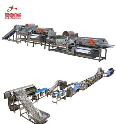 China Fruit and Vegetable High Efficiency Salad Vegetable Cutter Washing Processing Machine for sale