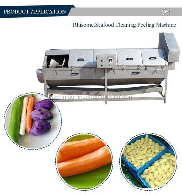 China High Efficiency Fully Automatic Garlic Peeling Machine For Manufacturing Price for sale