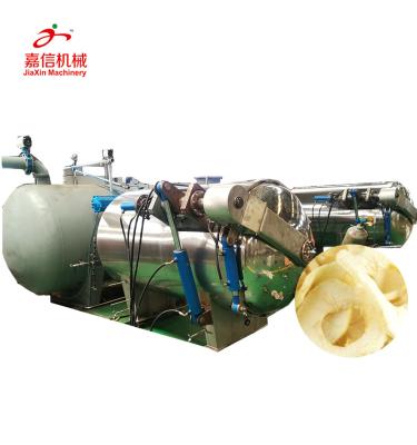 China Automatic Vacuum Fruit and Vegetable Puff Chips Making Machine for sale