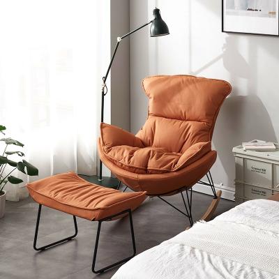 China Modern Living Room Removable Cover Style Furniture Leisure Fabric Seat Recliner Relaxing Rocking Sofa Chair for sale