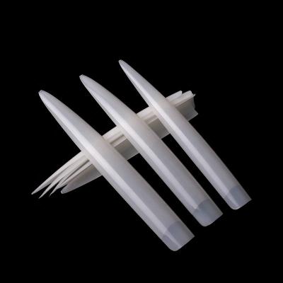 China DIY Nail Art Wholesale 10pcs/bag Xxl Nail Art Wholesale 10pcs/bag Xxl Natural Clear Extra Long Half Cover French Bending False Nail Tips for sale