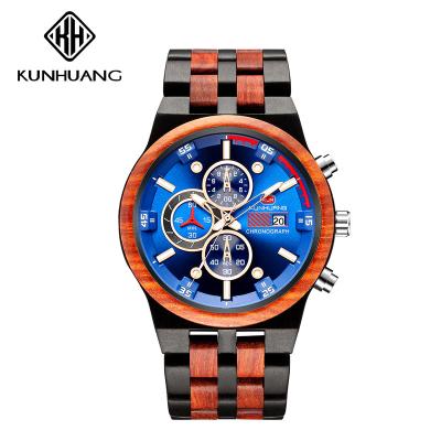 China Auto Date Age 2019 Most Popular Branded Wristwatch Low Moq Cheap Price Custom Made Wooden Watches For Men for sale