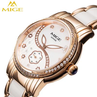 China Fashion original quartz wrist watch water resistant supplier stainless steel diamond watch waterproof gift for women for sale