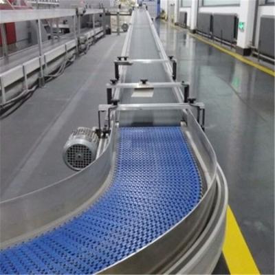 China Heat Resistant Modular Belt Industrial Conveyor Belt Solutions Folding Conveyor Systems for sale