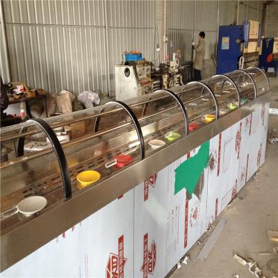 China New Oil Sushi Conveyor System State Sushi Food Conveyoructs Heavy Duty Fresh Food Conveyor Stainless Steel Belt Conveyor for sale