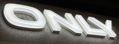 China Plastic Logo Cast Luminous Sign Acrylic Sheet Signage Mini Letter For Shop for sale