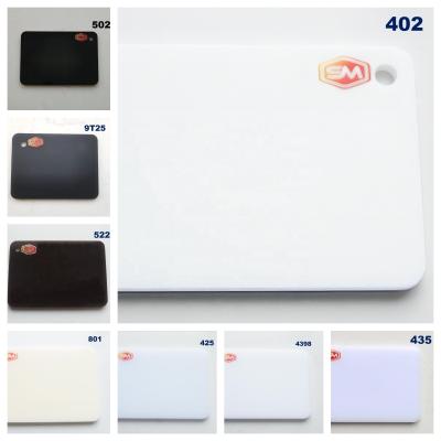 China PMMA Cast Colored Acrylic Sheet 2.5-15mm Laser Cutting Plastic Board for sale