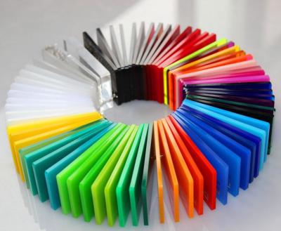 China Colorful 2mm 2.5mm 2.7mm 1220*2440mm Extruded Acrylic Sheet Raw Material 100% Virgin MMA PMMA Board for sale