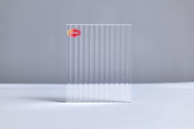 China Scratch Resistant transparent Textured Acrylic Sheet with High Light Transmittance for sale