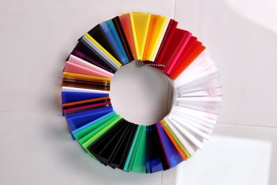 China Customized Colored Acrylic Sheet with Scratch Resistance and High Transmittance for sale