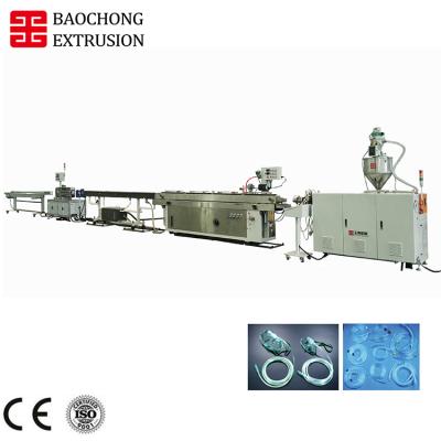 China Large Quality PVC PE HOSE Medical PU PA Tube Extrusion Line With CE ISO9001 for sale