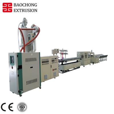 China Automatic professional high precision ps/pc/pvc/pp/pe profile extrusion line with CE for sale