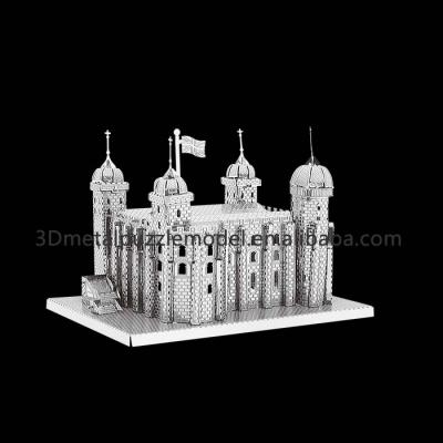 China Creative London Metal Jigsaw DIY TOY 3D DIY Toys Tower Educational for sale