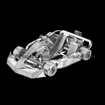 China DIY TOY New Design DIY Nano Metallic Toys Kart Car 3D Metal Puzzle for sale