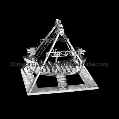 China DIY TOY New Design DIY Nano Metallic Toys Viking Ship 3D Metal Puzzle for sale