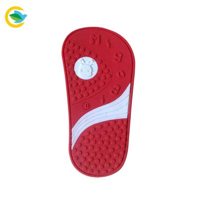 China Soft Feel Supply ATBC Soft PVC Insoles Logo Custom For Kids Shoes Micro Injection Process Soft PVC Kids Shoe Insoles for sale