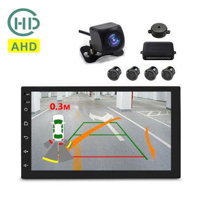 China Waterproof Mobile Line AHD 720P Car Parking Sensor Car Camera System Night Vision Smart Detection Parking System Car Reversing Assist for sale