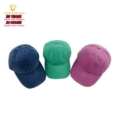 China COMMON Wholesale High Quality Washed Distressed Distressed Dad Cotton Baseball Caps Custom Blank Unstructured Women Men's Unisex Gift for sale