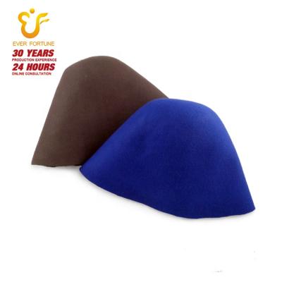 China Custom JOINT design woll felt hat body cowls for sale