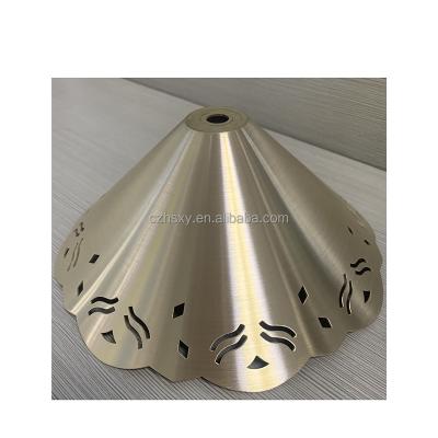 China Custom Stainless Steel Metal Vase For Flower Spinning Service Brass for sale