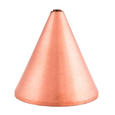 China High Quality Auto Parts Spinning Cone Copper Lampshade for sale