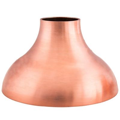 China Popular Auto Parts Metal Cone Deep Drawing Brass Hollow Cone Copper By CNC Rotation for sale