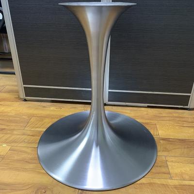 China Metal Products Modern Trumpet Table Base Auto Parts Custom Rotation for sale