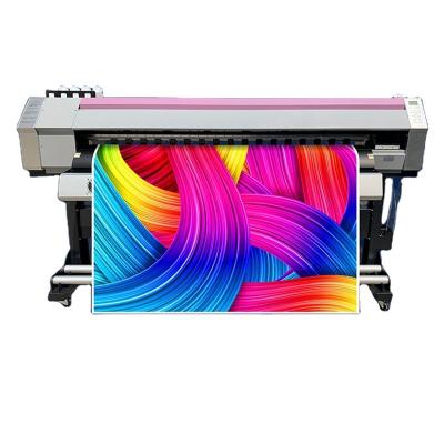 China Indoor Outdoor Advertising 1.6m 1.8m 3.2m 1440dpi Best Flex Banner Plotter Large Format Eco Solvent Printer With Dx 5 Printhead for sale