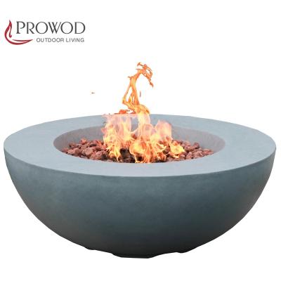 China 42 Inch Propane Fire Pit Stocked Round Table Phoebe Fire Bowl for sale