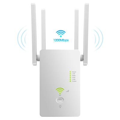 China Dual Band WPS 2.4G 5G Wifi Adapter Wifi Signal Booster up to 1200mbps 2.4 to 4 GHz Antennas Wifi Channel Supplement with WPS for sale