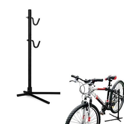 China WF-T014 Easy Assembly and Disassembly Hanger Tree Shape Bike Repair Stand Adjustable Bicycle Stand with Rubber-Coated Hooks for sale