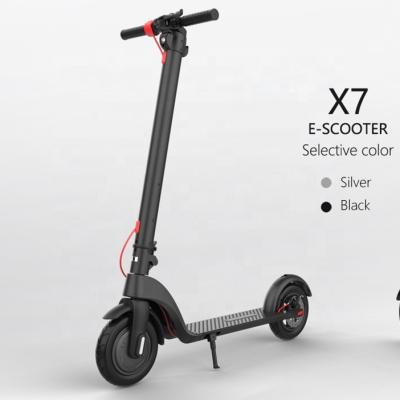 China Foldable Adult Electric E Roller Foldable Electric Scooter 8.5inch 350w X7 Kick Scooter 2 Wheel Electro Scooter for sale