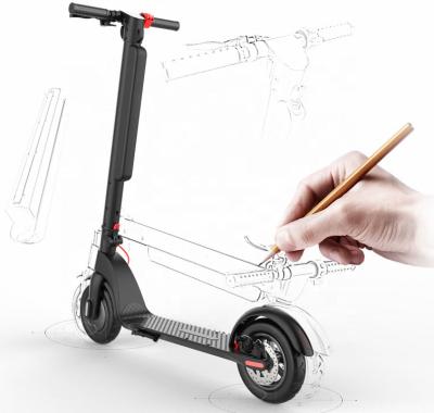 China Unisex 8.5In 10In Tire Air Tire Scooter Electric Foldable Mobility X8 Scooter Removable Battery Escooter for sale